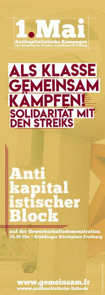 1. Mai Als Klasse Gemeinsam Kämpfen!
