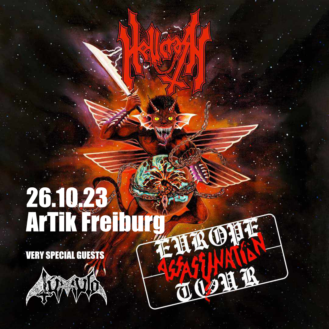 Hellcrash Konzertankündigung im ArTik