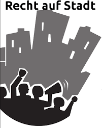 Recht auf Stadt Banner