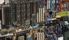 Fassade CCCFr mit Platinen 