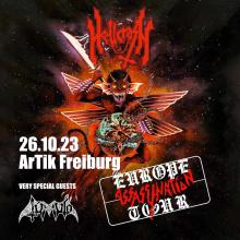 Hellcrash Konzertankündigung im ArTik